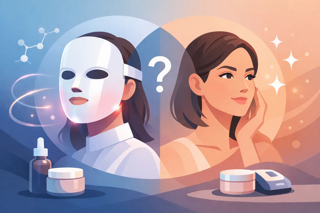 Un masque LED visage est-il vraiment efficace ?