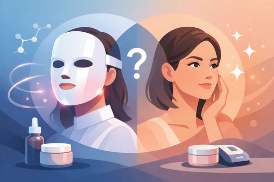 Un masque LED visage est-il vraiment efficace ?