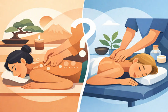 Massage shiatsu ou massage manuel, lequel choisir ?