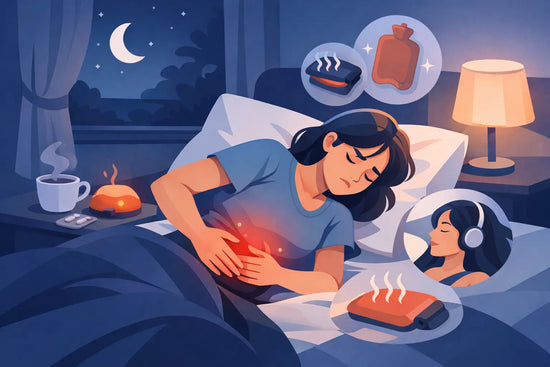 Comment calmer les crampes menstruelles la nuit