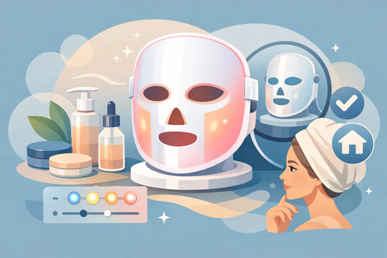 Masque LED visage maison - bien le choisir