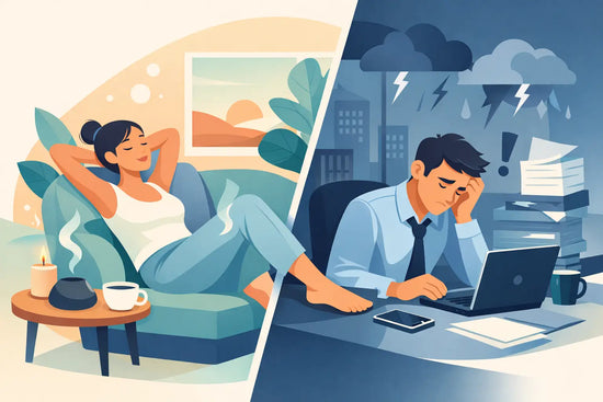 Relaxation à domicile et stress au quotidien
