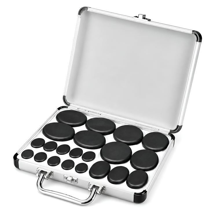 Pierres de Massage Chaudes – Kit Spa Complet - Aurélia CARE