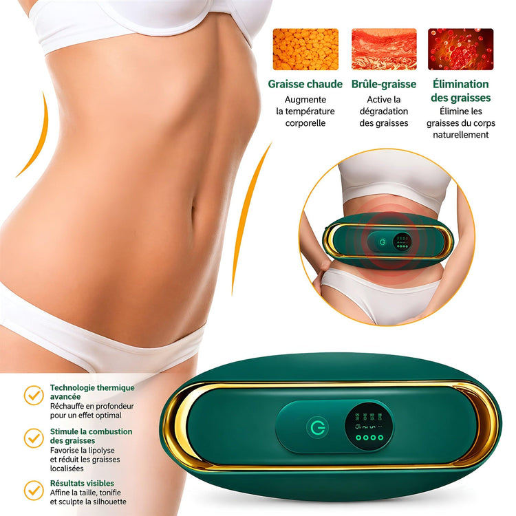 Ceinture EMS Tonifiante & Anticellulite — Technologie d&