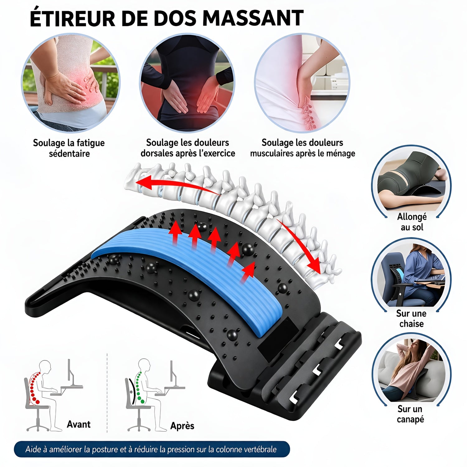Civière Dorsale d&