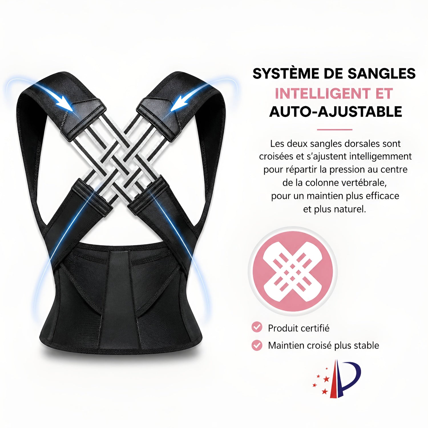Soutien de Posture Épaules & Dos – Maintien & Alignement - Aurélia CARE