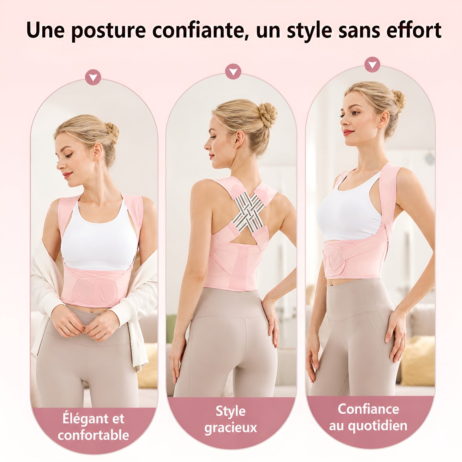 Soutien de Posture Épaules & Dos – Maintien & Alignement - Aurélia CARE