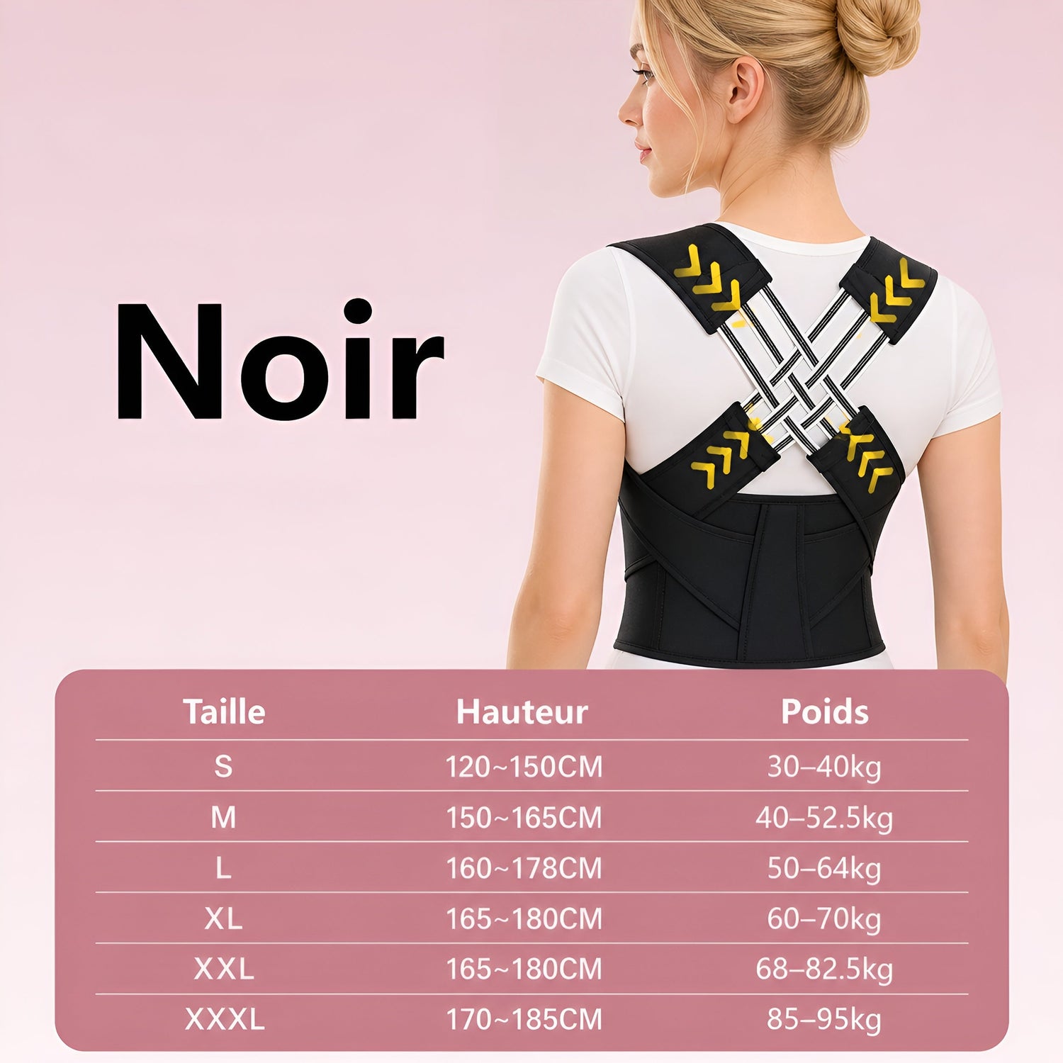 Soutien de Posture Épaules & Dos – Maintien & Alignement - Aurélia CARE