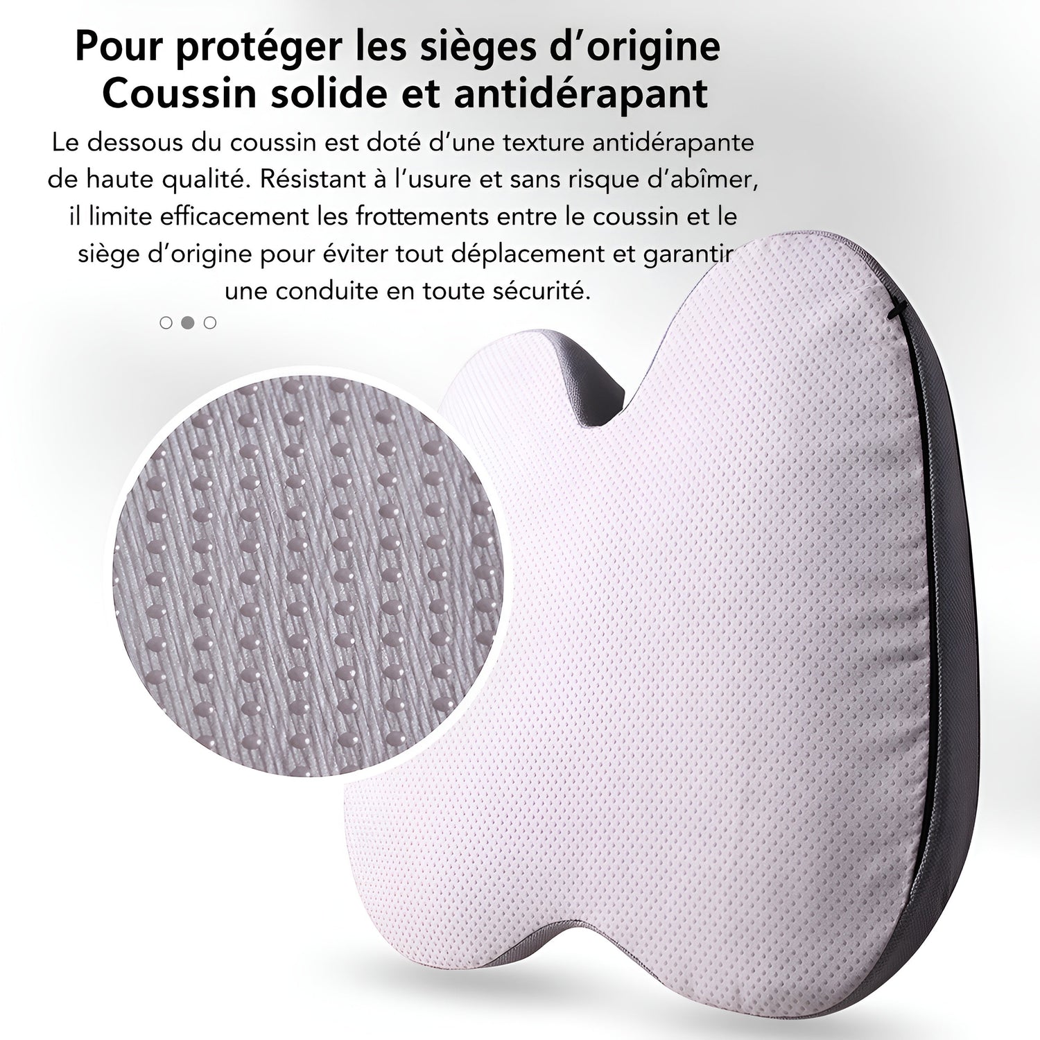 Coussin Orthopédique à Mémoire de Forme — Soulagement Coccyx & Confort Prostate - Aurélia CARE
