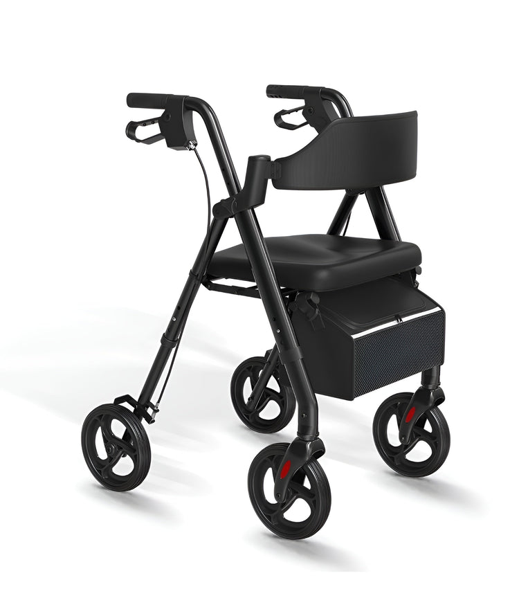 Déambulateur Rollator Confort — Autonomie, Sécurité & Mobilité Tout - Terrain - Aurélia CARE