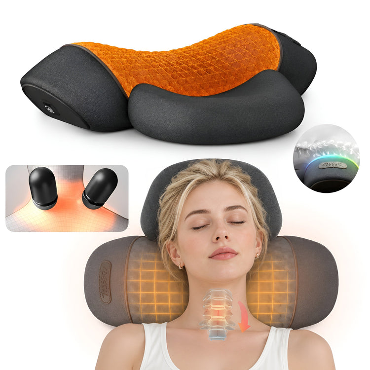 Masseur Électrique Cou – Chaleur Vibration Compression Traction - Aurélia CARE