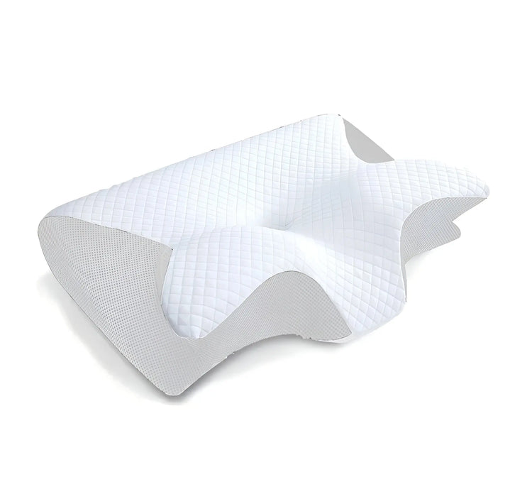 Oreiller Ergonomique Cervicales — Mousse à Mémoire de Forme Anti Douleurs - Aurélia CARE