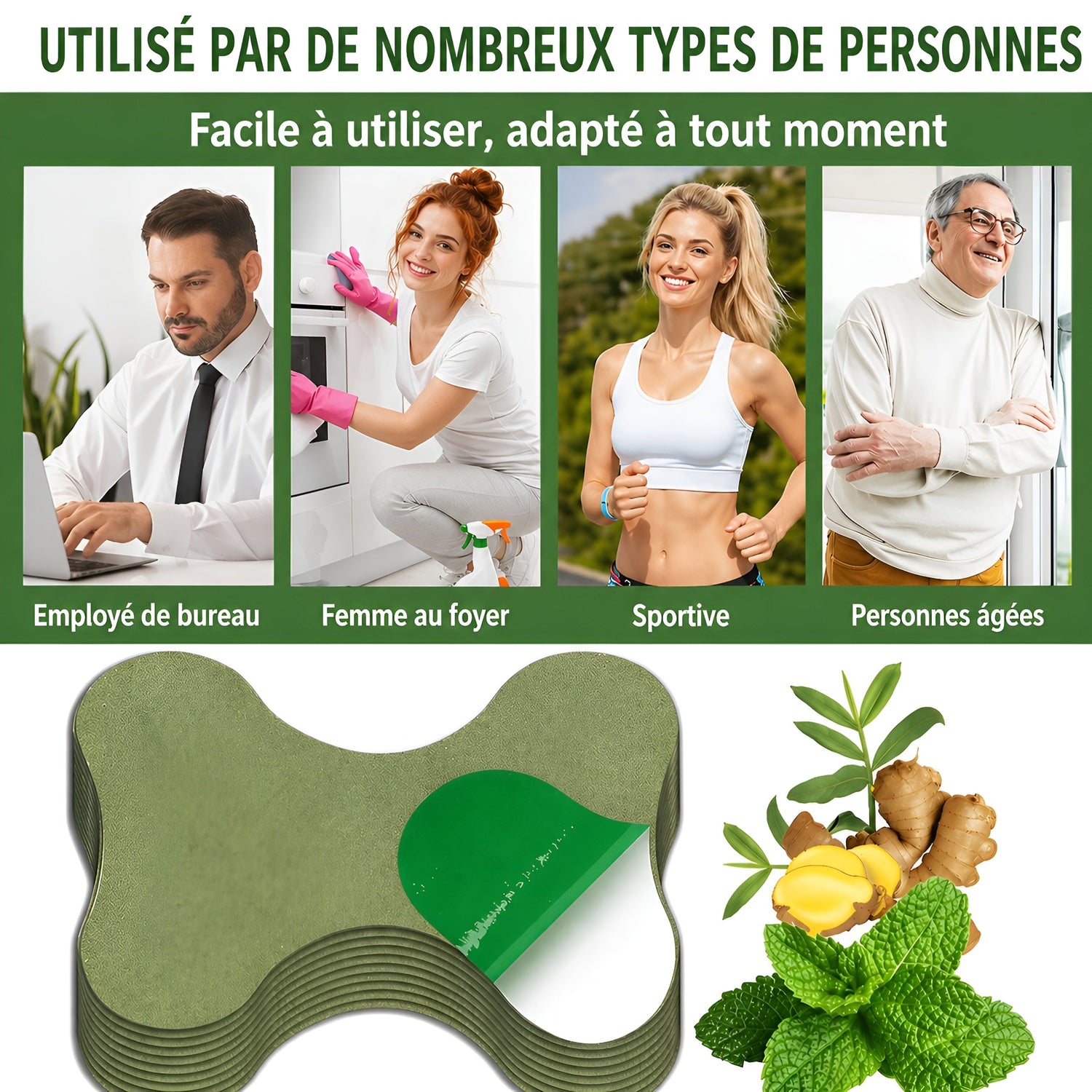 Patchs Chauffants Multizones — Chaleur Thérapeutique & Soulagement Ciblé - Aurélia CARE