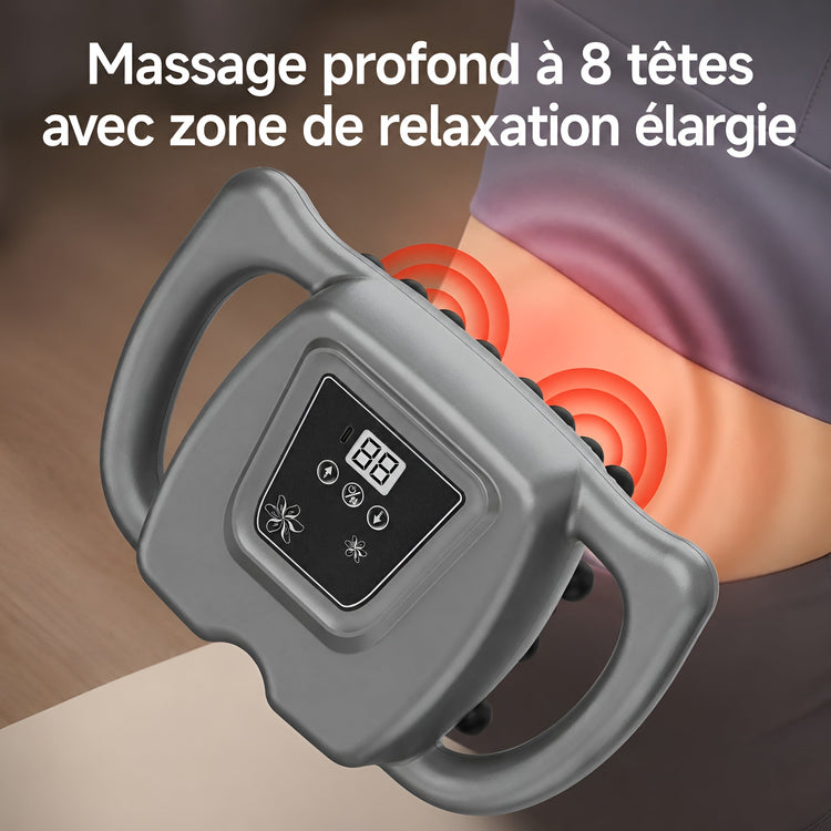 Pistolet de Massage Fascia Électrique Sans Fil – Percussion Intense 16/24 Têtes - Aurélia CARE