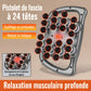 Pistolet de Massage Fascia Électrique Sans Fil – Percussion Intense 16/24 Têtes - Aurélia CARE